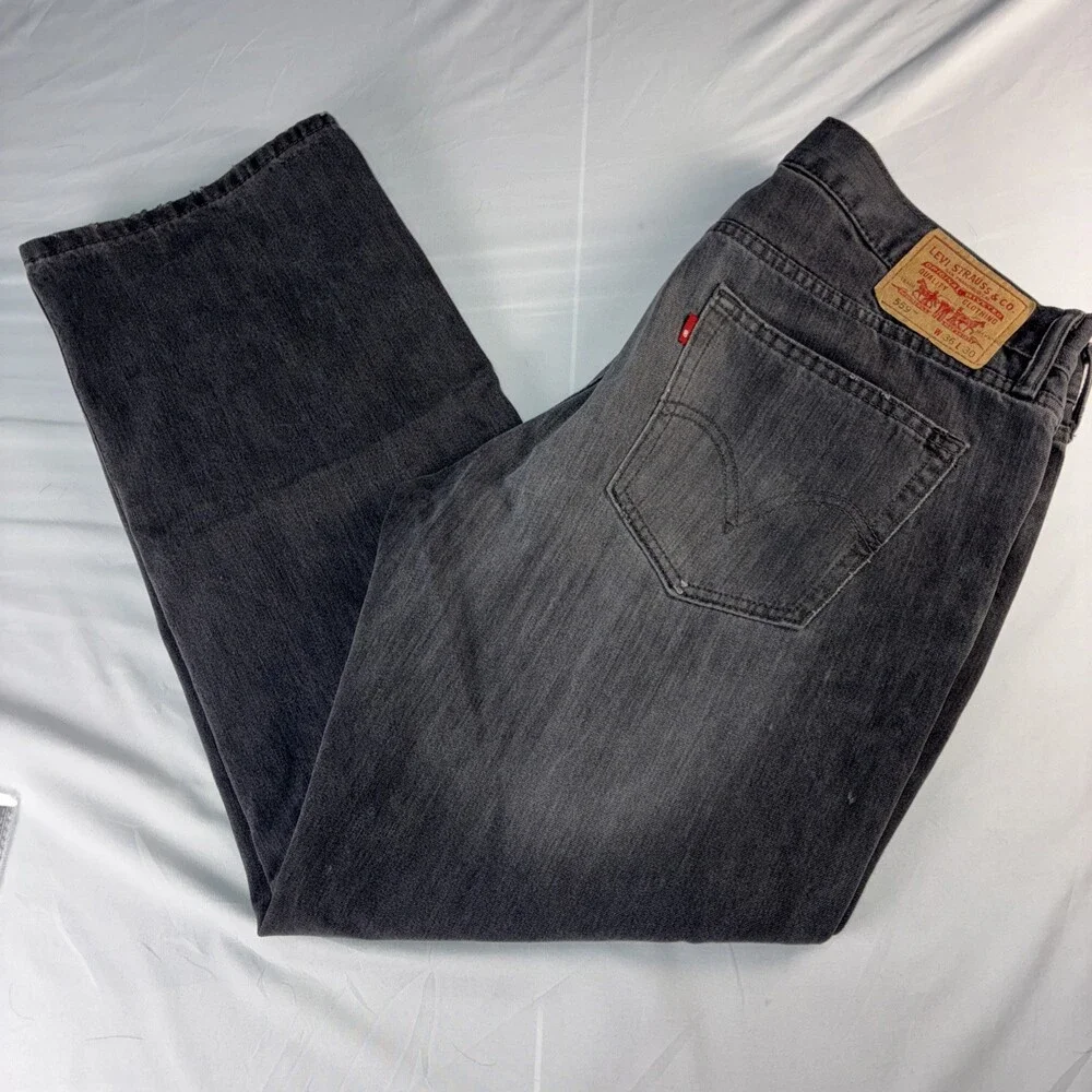 Levi’s Relaxed Straight 559 Dark Wash Jeans Men’s 36x30 Y2K - Picture 1 of 15
